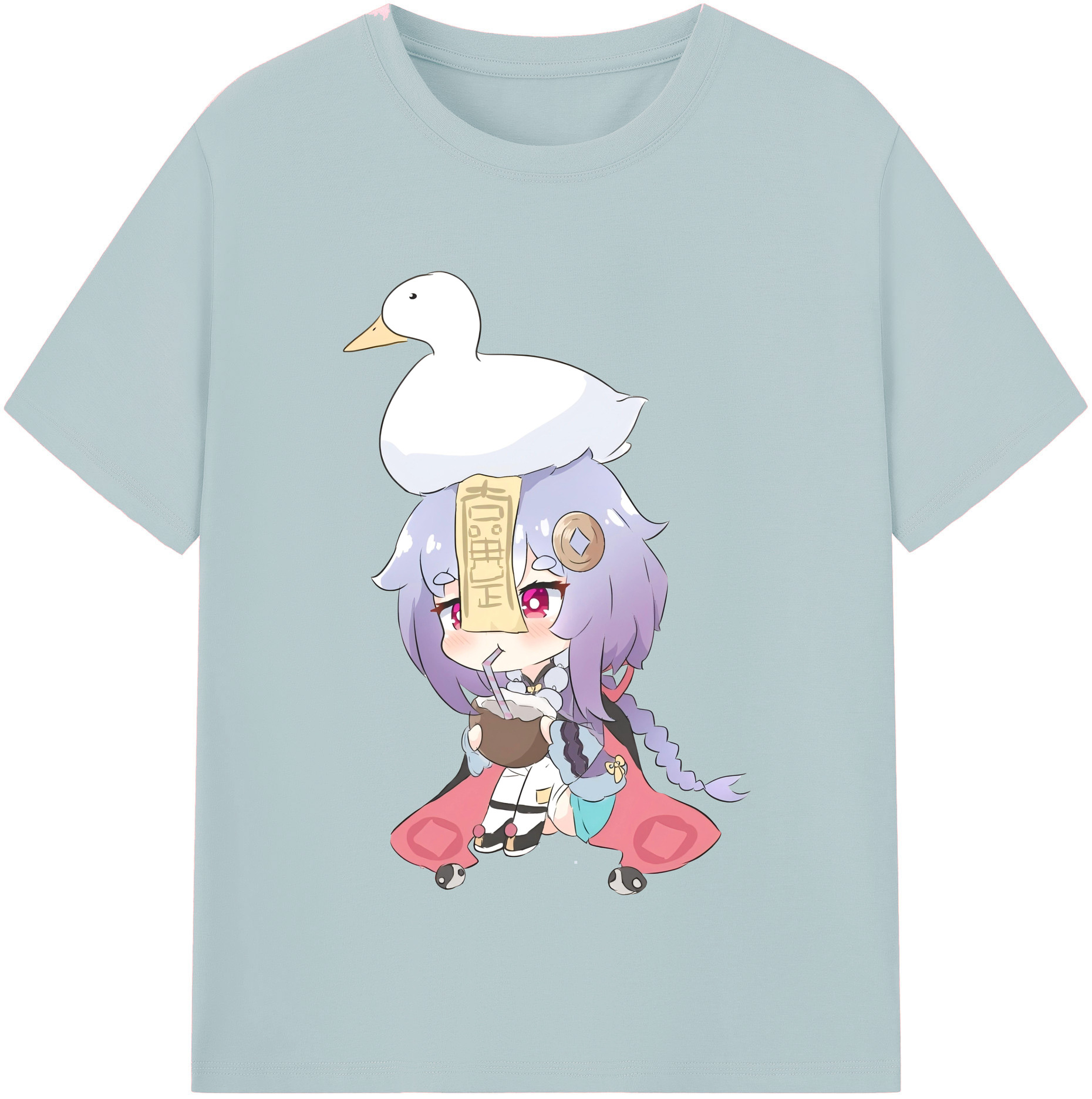 げんし神 七七 なな  genshin Nana 綿100％半袖Tシャツ（フロントプリント）